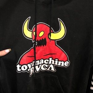 Toy machine RVCA black hoddie